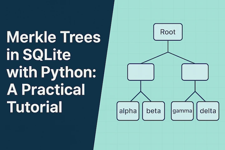 thumbnail image for Merkle Trees in SQLite with Python: A Practical Tutorial