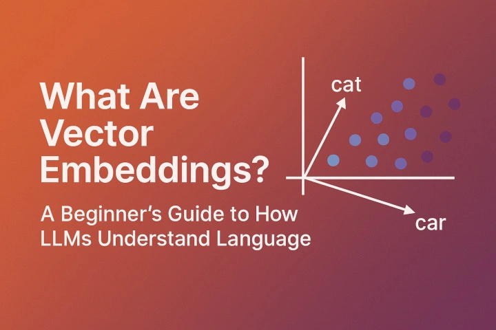 What Are Vector Embeddings? A Beginner's Guide to How LLMs Understand Language blog post thumbnail image